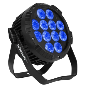 WBP1212IP ALUMINIUM IP65 BATTERY LED PAR 6-IN-1 LEDS BEAMZ PRO