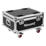 FCBP6 FLIGHTCASE FOR 6X WBP612IP WITH CHARGING BEAMZ PRO