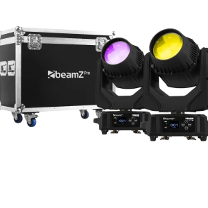 NEREID120W OUTDOOR MOVING HEAD BEAM 2PCS IN FLIGHTCASE