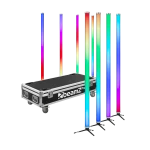 KRATOS LED TUBE SET RGBW IN/OUTDOOR USE, SET OF 8