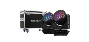 NEREID1940 OUTDOOR LED BEE EYE MOVING HEAD WITH ZOOM 2PCS IN FLIGHTCASE