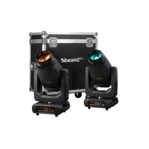 IGNITE400 LED BSW MOVING HEAD WITH CMY 2PCS IN FLIGHTCASE BEAMZ PRO