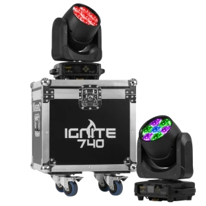 FC740I FLIGHTCASE FOR 2X IGNITE740 BEAMZ PRO