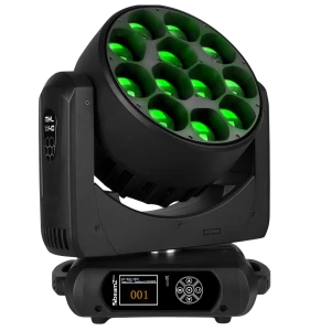 MHL1240 LED WASH MOVING HEAD WITH ZOOM BEAMZ PRO