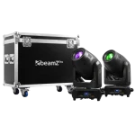 FC300 FLIGHTCASE FOR 2PCS IGNITE300 SERIES BEAMZ PRO