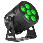 BBP66 BATTERY UPLIGHT PAR 6X 6W BEAMZ PRO