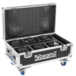 FCC66 FLIGHTCASE FOR 6X BBP66 UPLIGHTS WITH CHARGING BEAMZ PRO