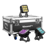 FL72 FLIGHTCASE FOR 8PCS STARCOLOR72 WASH LIGHTS BEAMZ PRO 