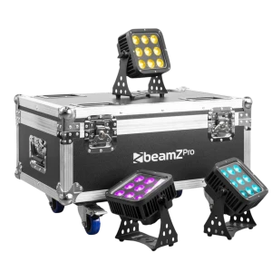 FL72 FLIGHTCASE FOR 8PCS STARCOLOR72 WASH LIGHTS BEAMZ PRO 